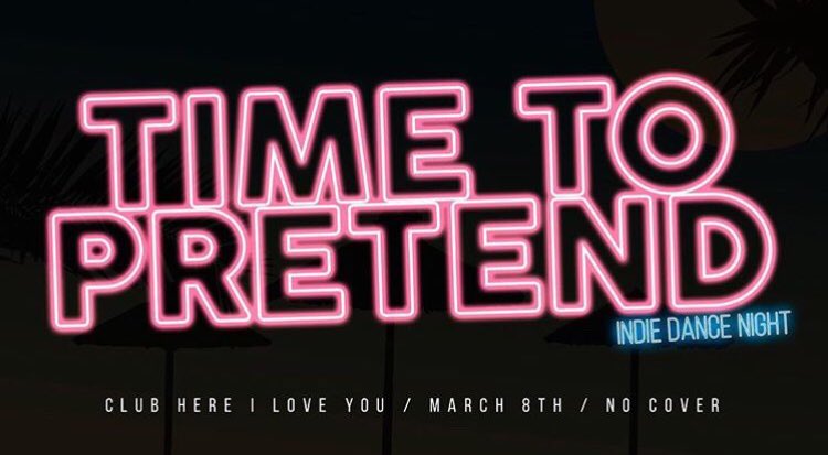 EUPHORIA_JRZ_EP's tweet photo. Second edition of Time To Pretend, El Paso, Club Here I Love You, March 8th 2018. https://t.co/80wyZhCBSZ