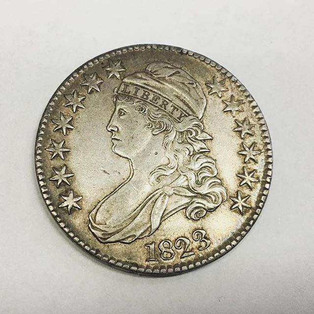 WorldPawn's tweet image. Looking good for 195 years old! 😆#coin #cappedbust #halfdollar #numismatics #numismatic #pawm #pawnshop #oregon #coosbay #northbend #oregoncoast #pacificnorthwest ift.tt/2NwfIRf