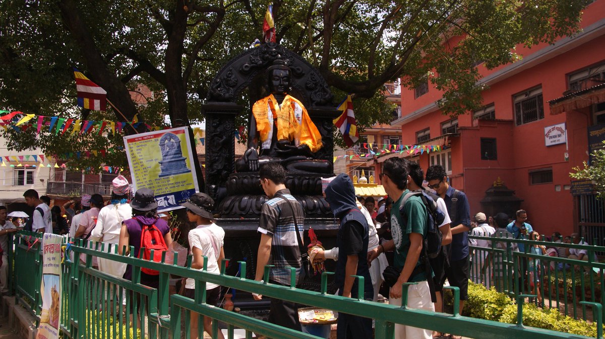 nepalisansar4u's tweet photo. Nepal's Buddhist community celebrates #Mataya festival in #Lalitpur!!
#NewarCommunity @VisitNepalY2020 #Culture https://t.co/ThNwwP6rw8