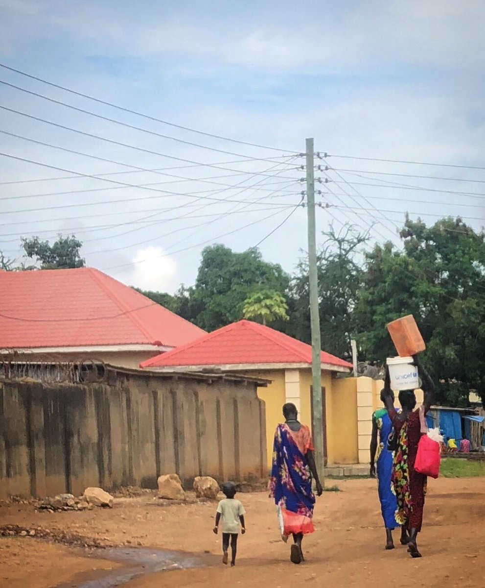 Women walking on a road in #Juba #SouthSudan 
#iwmffellows #iphonephotography