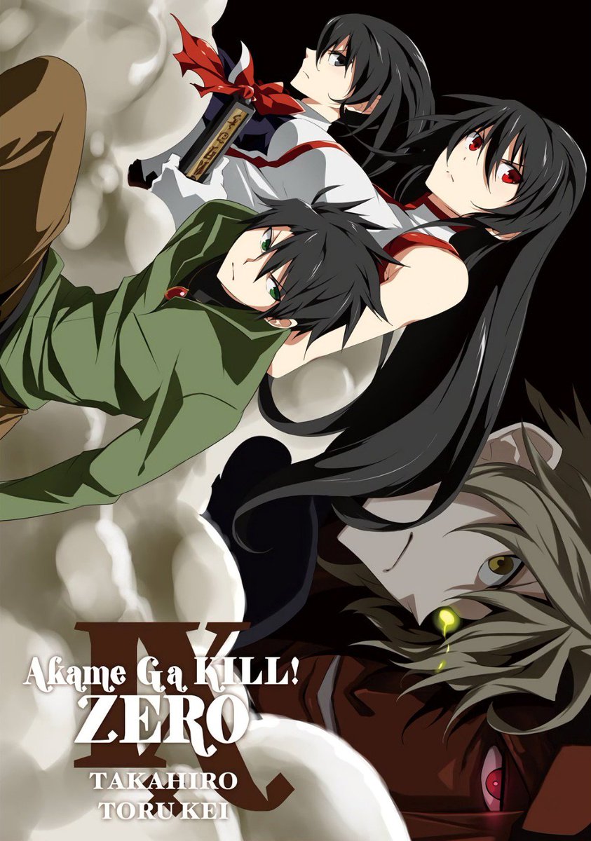 ZeroDS. on X: Akame ga Kill! ZERO Vol.9 Illustration.