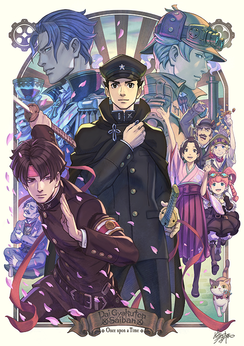 Vgaofficialart Kazuya Nuri Dai Gyakuten Saiban