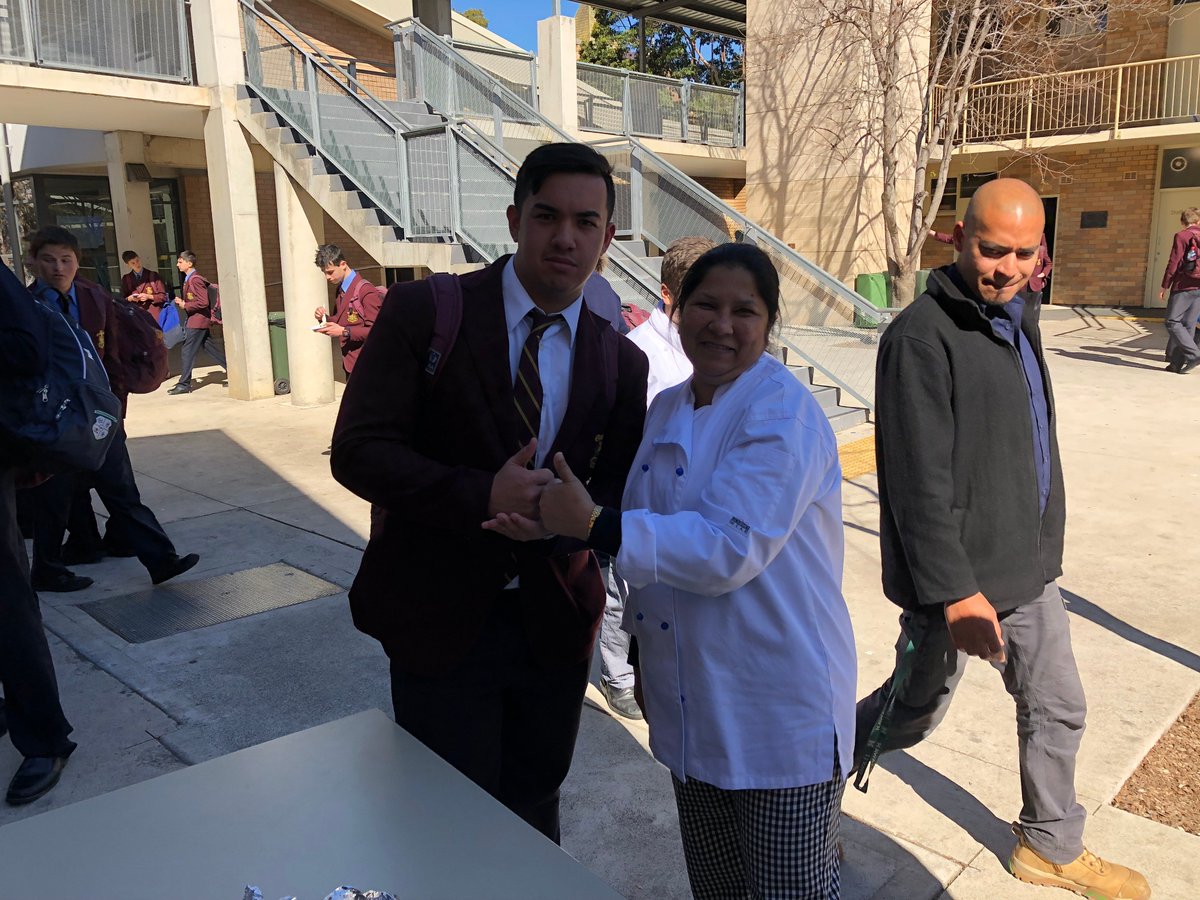 hccryde's tweet photo. Well done to Ms Kanta and the Hospitality students for the food truck style lunch they had on sale today. A great way to raise funds for the @DelanyFound #hccryde #teamHCC #hospitality #tasdept https://t.co/9oBv8kAqTG