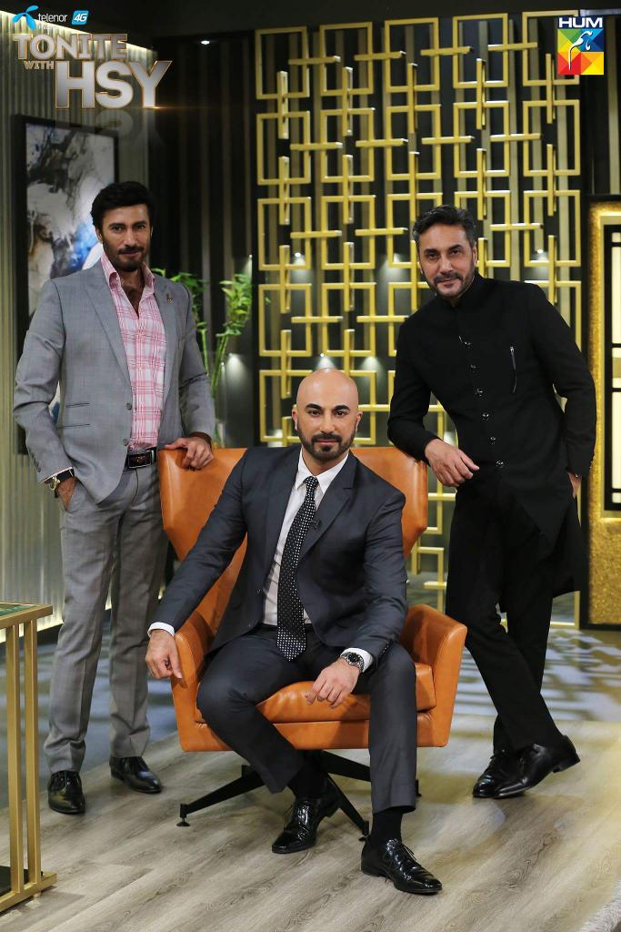 Humtvnetwork's tweet photo. Here are some moments from the last episode of "Tonite with HSY" @adnanactor
#TelenorToniteWithHSY
#ToniteWithHSY #THSY18 #HSY #Telenor4G #Telenor #Season5 https://t.co/cQZKrybL6X