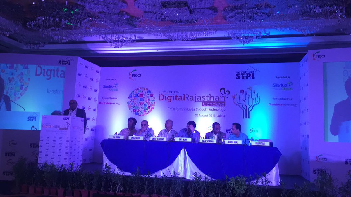 Mah_WorldCity's tweet photo. “We had a very smooth & seamless entry at #MWCJaipur with full support from the state and Mahindra Group.” Mr. Bimal Patwari, Founder & Chief Executive - India, #PinnacleInfotech during the 3rd edition of #DigitalRajasthanConclave. https://t.co/7sETTXsLQj