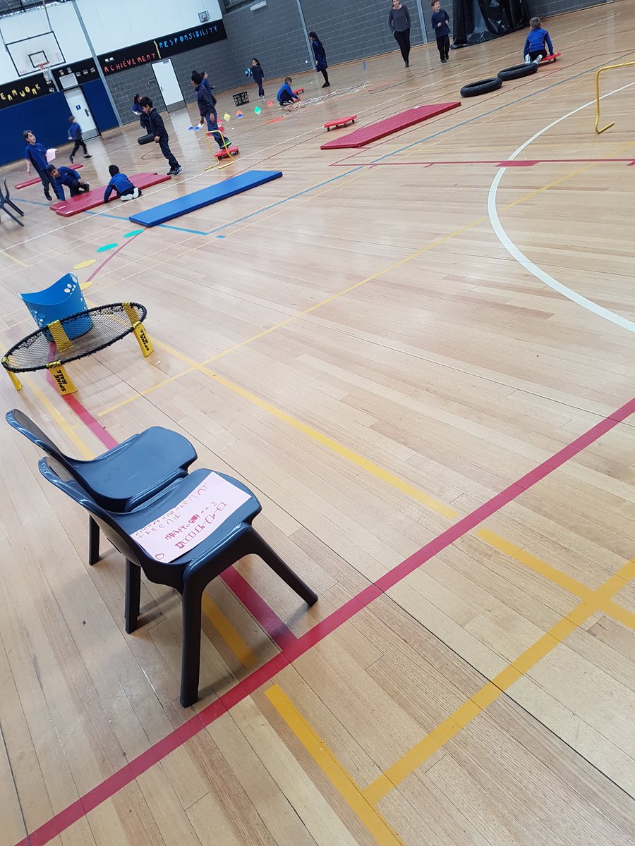 Ms_Abbas_'s tweet photo. Year 1/2 students designing obstacle courses in groups. Student's are taking great ownership in the design process, collaborating and sharing ideas! @AitkenCreekPS #pechat #education #studentsuccess https://t.co/lxQ4MiGvQ1