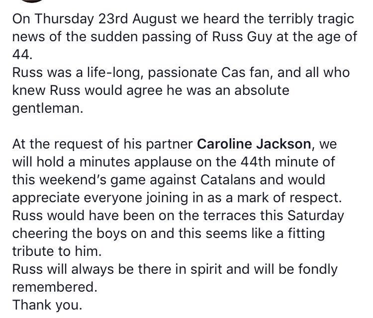 CarolineJacks's tweet photo. Please retweet so we ‘raise the roof’ at The Jungle on Saturday #rlfamily #COYF 💔🐯💔 https://t.co/qDKSFNaEkL