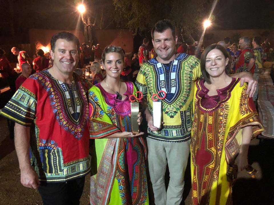 valleyaircon's tweet photo. Amazing! We have just won the Fujitsu NSW &amp; National Dealer of the Year Awards at the annual awards gala held this year in Africa. So proud of the whole Valley Air Conditioning team. Feeling on top of the world right now 🏆 Andrew and Alana x #ValleyAirConditioning https://t.co/9DRdq4Ckht