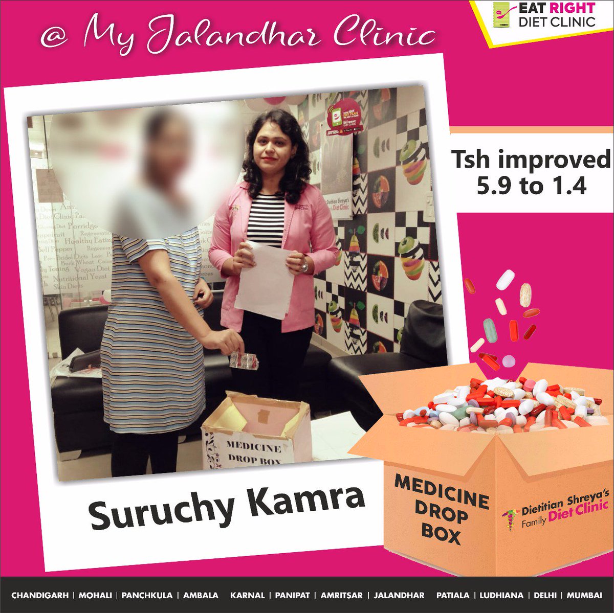 DietitianShreya's tweet photo. Medicine Dropped by Our clients
#Dropbox #medicines #dropped #eatrightdiet #HealthyLiving #lifestyle #Healthyhaihum #detitianshreya #wednesday #WednesdayWisdom https://t.co/ohjZ9MEEFS