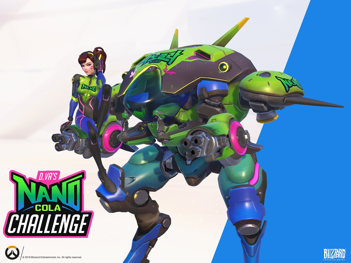_DonimayC_ZA's tweet photo. All new Dva unlocks - no hacks required.

https://t.co/3iDtMwDKiW

Just go win some games to unlock the new Nano Cola Dva skin.
For some dope sprays go check out the participating streams

Easy as that

*Is this easy mode* 💜🎧
@PlayOverwatch @C_O_W_SA @WRabbitGaming @8Oddity https://t.co/dQrH0dTp6Y