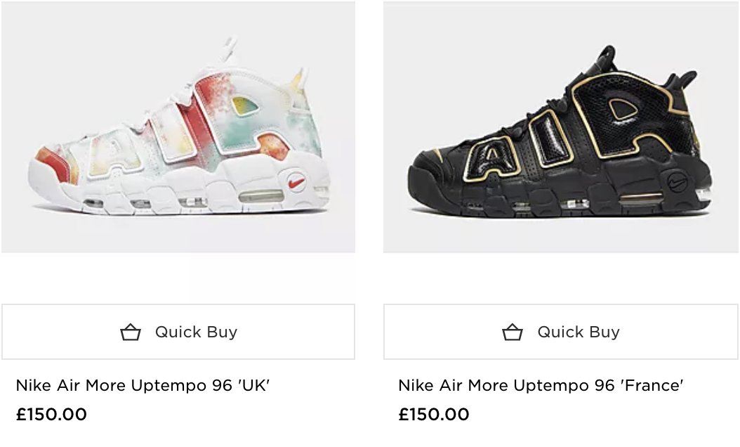 JD Sports Nike Air More Uptempo 'EU 