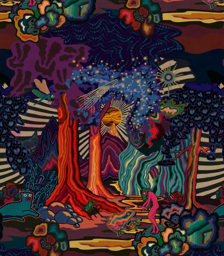 ポールスミス　アート カラフルな夢の世界に浸り漂う。ポール・スミスが語る、2018年秋冬