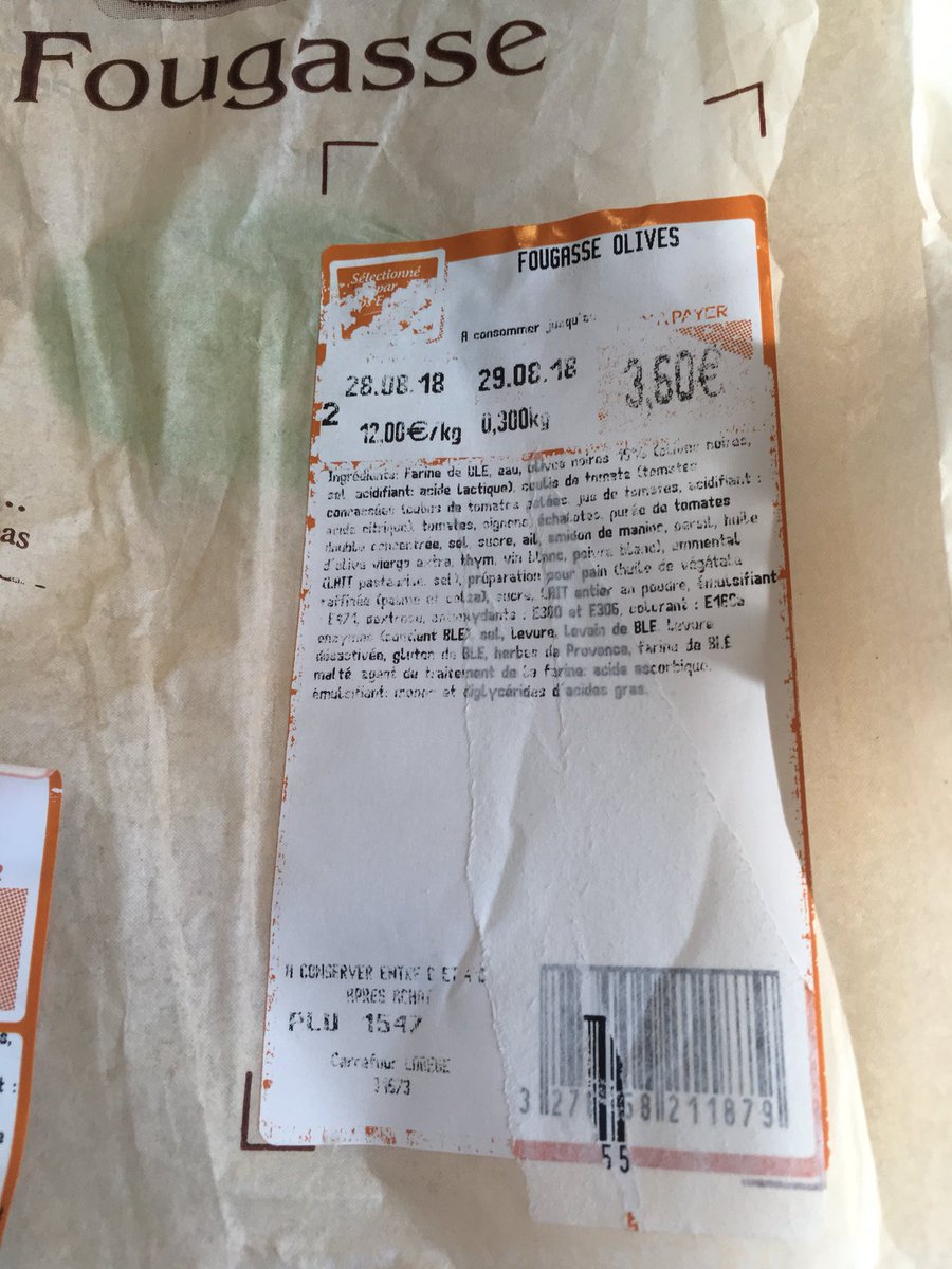 Ça se passe bien le ré-étiquetage <a href="/CarrefourFrance/">Carrefour</a>  ? Vous comptez pousser la date jusqu’où ?