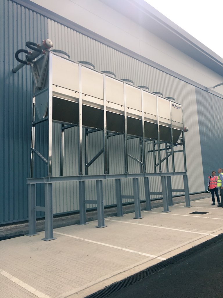 SummitSystems's tweet photo. Team visit to one of our tier 1 automotive customers. Recent installation of #frigel glyco-free Eco dry system. All coming together nicely! 👏🏼 https://t.co/MFu3Ig5V2W