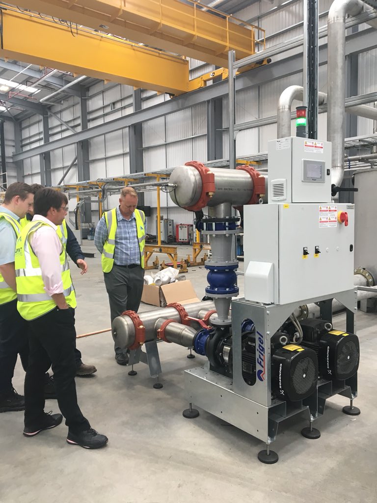 SummitSystems's tweet photo. Team visit to one of our tier 1 automotive customers. Recent installation of #frigel glyco-free Eco dry system. All coming together nicely! 👏🏼 https://t.co/MFu3Ig5V2W