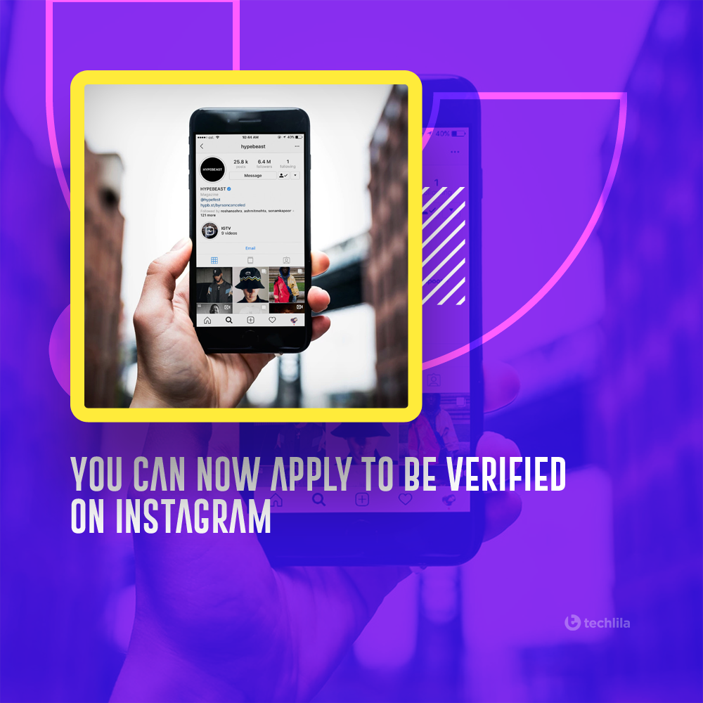 TechLilaBlog's tweet image. For those on the road to social media fame, you can now request to be verified on Instagram.
Source: hypebeast.com/2018/8/instagr…
#instagram #BlueTick #VerifiedAccount #TechNews #fame