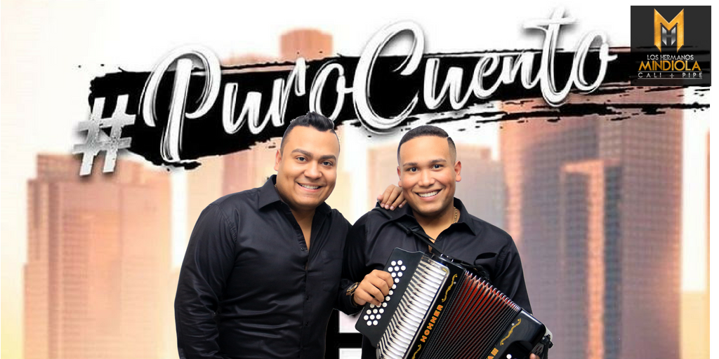 HermanosMindiol's tweet photo. #HermanosMindiola Los invitamos a que nos acompañen este 31 de agosto en la premiere Valledupar y cantes con nosotros nuestro nuevo sencillo #PuroCuento. https://t.co/OLC3UVzMGN https://t.co/40UFlzFG2J