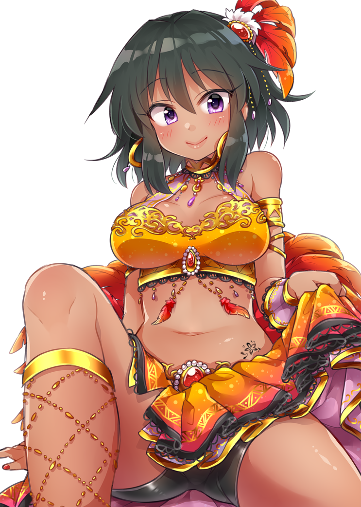 ナターリア(シンデレラガールズ) 「ソルカマル推し推し☺️今年も8月終わるまでには水着ナタライラ描きたいなん #毎月」|虎んとのイラスト