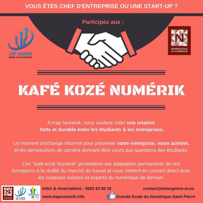 Chef d’entreprise ou start uper ? Venez rencontrer nos étudiants et partager vos besoins et expérience !