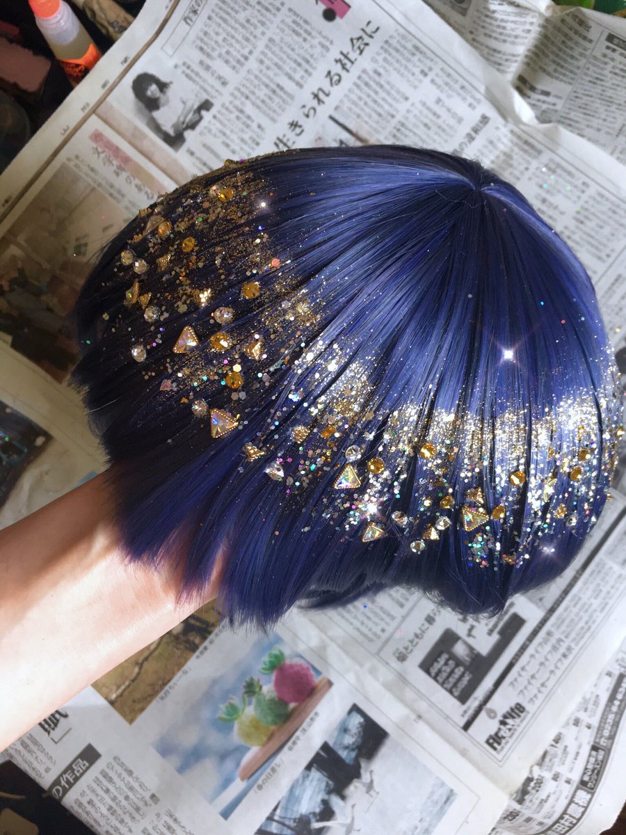 宝石の国 コスプレ ラピスラズリ ウイッグ 宝石の国 ラピスラズリ コスプレ ウィッグ Land of the lustrous lapis