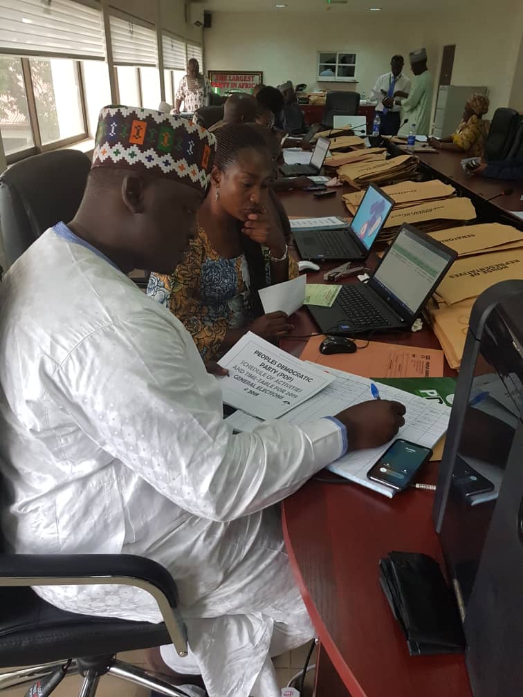 Hon_abdulsalam's tweet photo. Signed And Sealed.
I Bought My Nomination Form And Expression Of Interest Form For Member Federal House Of Representatives, Representing Maiduguri Metropolitan Federal Constituency (MMC) Under The Platform Of The Peoples Democratic Party (PDP). https://t.co/EOSYrllzzX