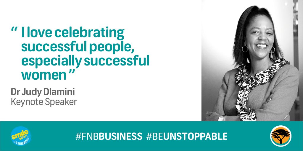 FNB South Africa (@fnbsa) on Twitter photo What it takes to succeed:
-Hard Work
-Ambition
-Focus
-Positive attitude
-Resilience
-Networks
<a href="/judydlamini/">judy dlamini</a> at the FNB Business Women’s Breakfast. #FNBBusiness #BeUnstoppable What it takes to succeed:
-Hard Work
-Ambition
-Focus
-Positive attitude
-Resilience
-Networks
<a href="/judydlamini/">judy dlamini</a> at the FNB Business Women’s Breakfast. #FNBBusiness #BeUnstoppable