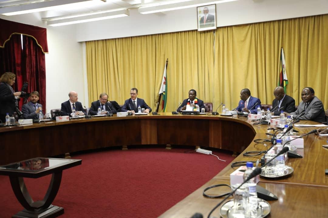 DispensationNew's tweet photo. In 20yrs German Minister for Economic Cooperation and Dvpt visits Zim n a Joint Economic Commission on cards as we speak. https://t.co/4VJU1Vvkqt
