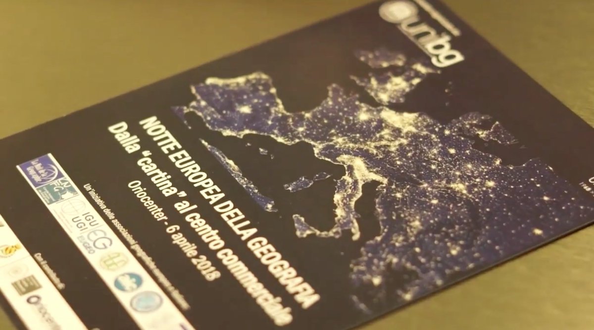 UniBergamo's tweet photo. Tre mosse per far vincere #unibg al #concorso @UniPadova 'Geography in a clip' 1) #Seguite questo link https://t.co/Mx9Qi7o8dX 2) #Votate la clip 'European Night of Geography. From the map to the shopping mall' https://t.co/usecsJbh2L 3) #Confermate il vostro voto https://t.co/d8BTVIwCAR