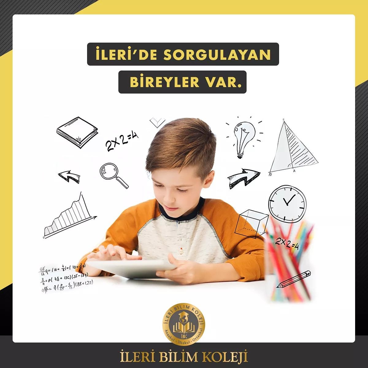 Bir bilgi alındıktan sonra öğrencinin bunu sorgulaması, daha fazla bilgiye ihtiyaç duyması anlamına gelir.Tüm derslerimiz neden-sonuç ilişkisi ve tümdengelim yöntemlerine uygun olarak işlenir.

#anaokulu #ilkokul  #ortaokul