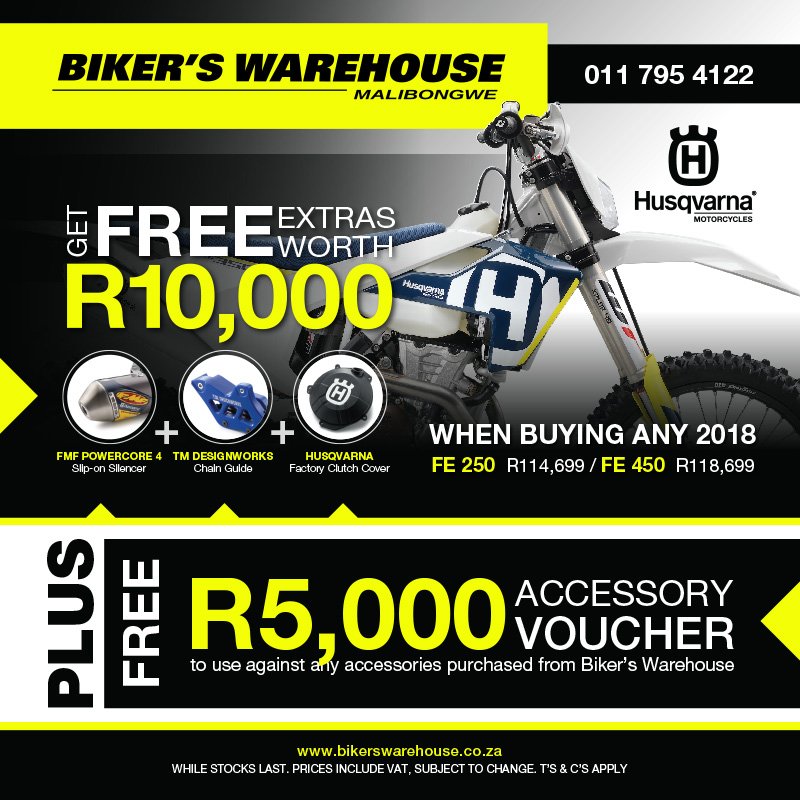 Bikers warehouse on sale