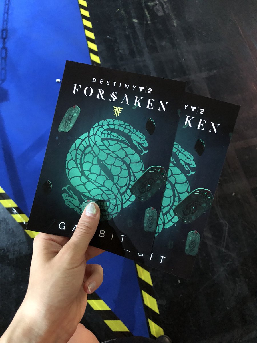 Nirix_Soft's tweet photo. Wer hat den schon? Wer will noch eins? 😁 Gambit Emblem Verlosung 😎

#forsaken #destiny https://t.co/zrxbp18BLF