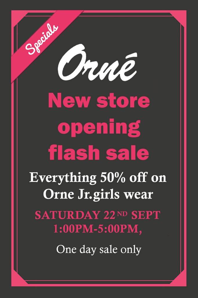 OrneTrendz's tweet photo. Let daddy’s princess flaunt after wearing Orne. Join the Grand Opening on 22nd to secure 50 % off on kids wears.

#OrneTrendz #flashsale #storeopening #kids #partywear #prernakhanna https://t.co/n5gkHeIpwe