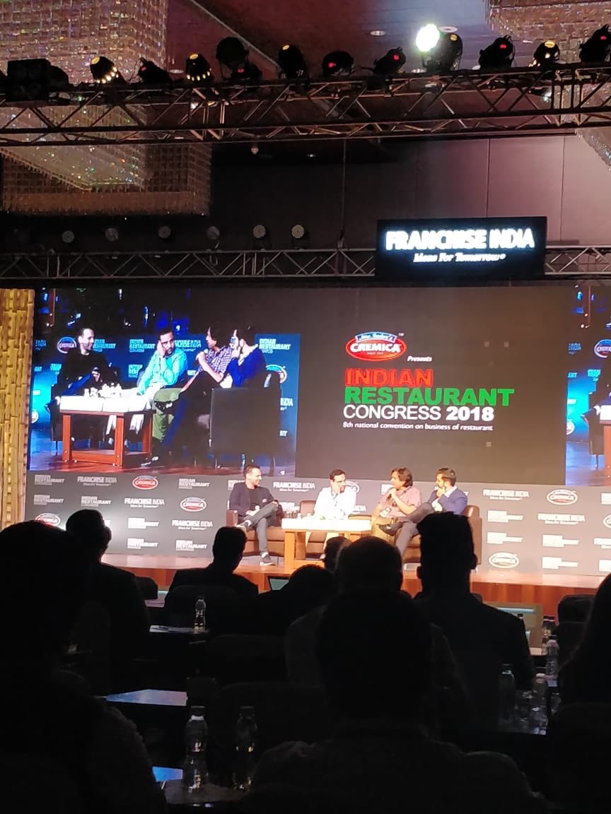 MisterTikku's tweet photo. 3 #Young #Entrepreneur talking about Growth #Startegies from up and coming power players @fbci_official @IndianRestCong #FoodBusiness #Restaurant2018 #IRC18 #GIT18 https://t.co/QyLbKj6iXP