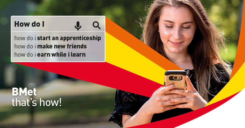 BMetC's tweet photo. Take the apprenticeship route! We've got over 30 different pathways to choose from and heaps of vacancies to fill in September. Find out more here or drop by our enrolment sessions this week.
https://t.co/ffbkDVbLAj
#apprenticeships
#UniAlternative
#EarnAndLearn https://t.co/1MaWyXA6HD