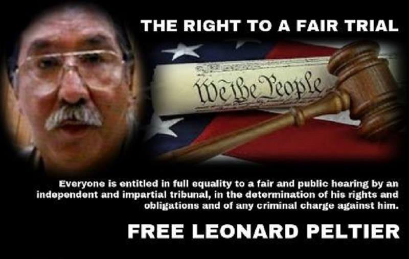 AlanLeeArtist's tweet image. Leonard Peltier never had the right to a fair trial .The F.B.I. rigged  the evidence and will not release the files. U.S. Justice is not  Justice.  Free Political Prisoner Leonard Peltier to his family .Don't  let him die in Prison never having had the freedom he deserves!