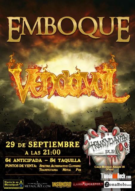 <a href="/EMBOQUEROCK/">EMBOQUE</a> y #Vendaval en Vigo el 29 de septiembre metaltrip.com/emboque-y-vend…
#EMBOQUE #Vendaval #Metaltrip