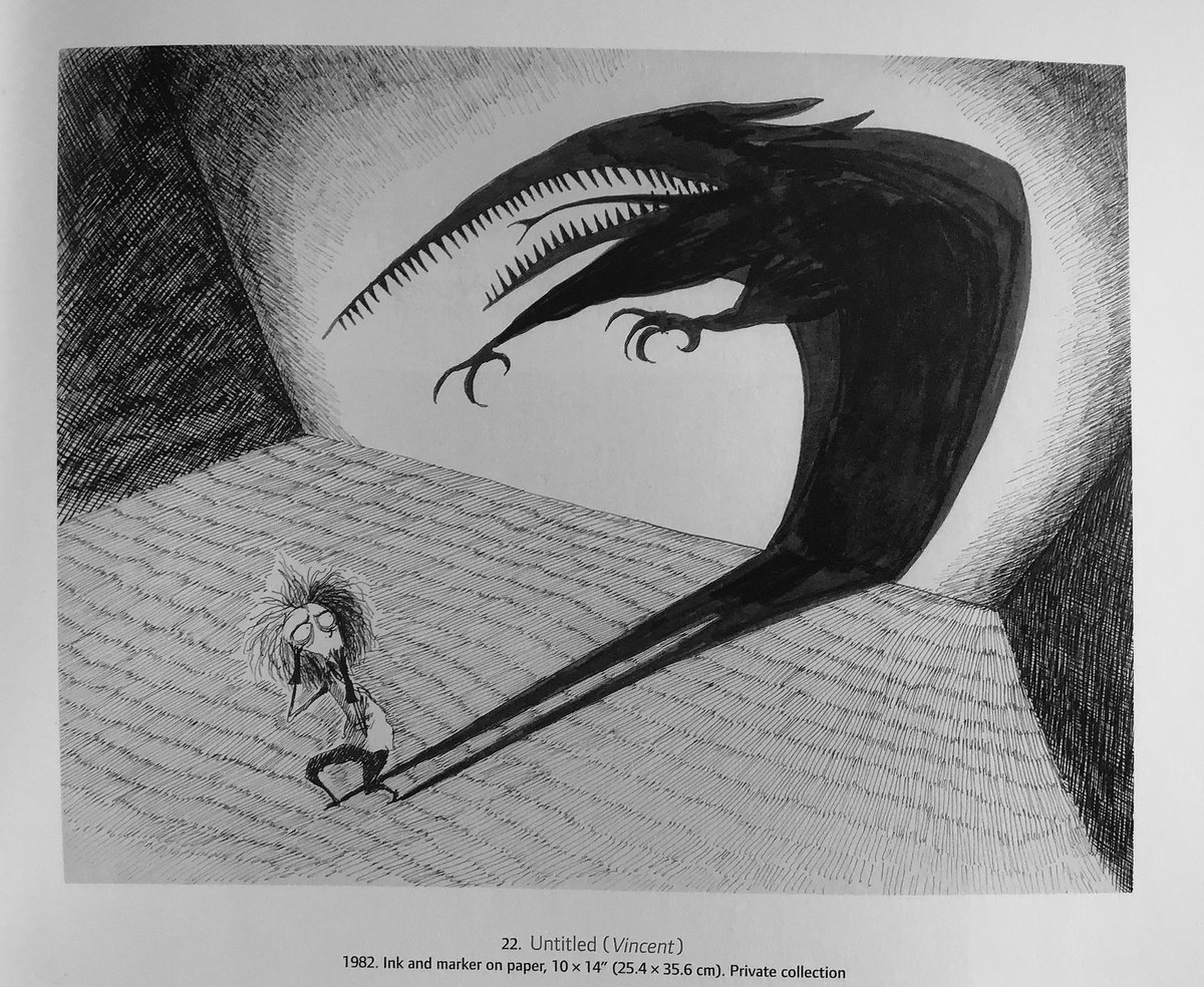 The Moon Shed on Twitter: "MoMA made this great book from three decades of Tim  Burton. Fab! #TimBurton #moma #artbook #vincent https://t.co/hTpXtByUQy" /  Twitter