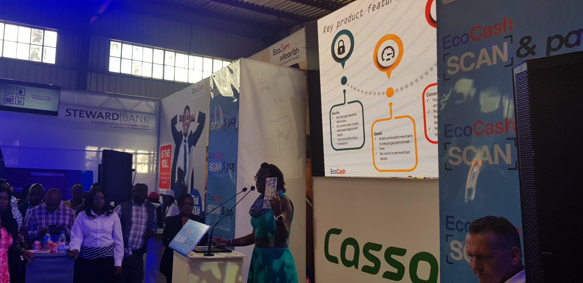 EcoCashZW's tweet photo. We are at the Agricultural Show unveiling another convenient & secure way of making payments with #EcoCashScan&Pay @JabangwePNN @econetzimbabwe @eddie_chibi
@FungaiMandiveyi https://t.co/hvQWuQTC63