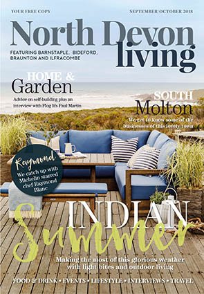 Another fab. issue of North Devon Living just hit the streets.  Pick up you copy today.  Looking to advertise your business for a busy Christmas - we are working on our November December issue now so give us a call - enjoy!