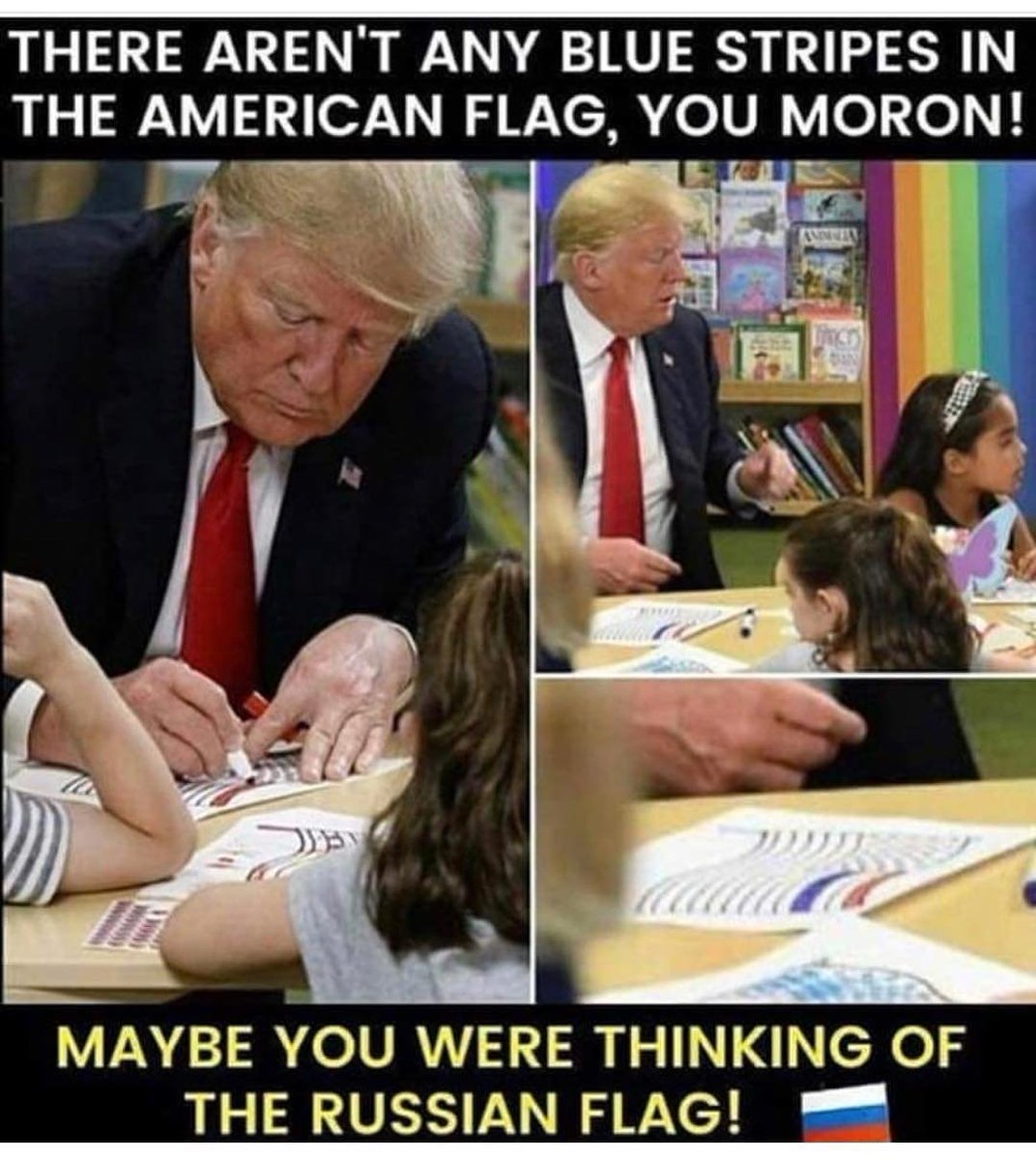 Anti_Trumped's tweet photo. 🇷🇺 USA! 🇷🇺 USA! 🇷🇺
#Obama #BlueWave #ThisIsAmerica #NoTrumpNoKKKNoFascistUSA #Trump #YOULIE #Deplorable #FuckTrump #LockHimUp #Resist #NotMyPresident #ITMFA #ANTIFA #TakeAKnee #Dotard #MAGAron #HillaryWasRight #Enough #VoteThemOUT https://t.co/SJUnGfRPOx
