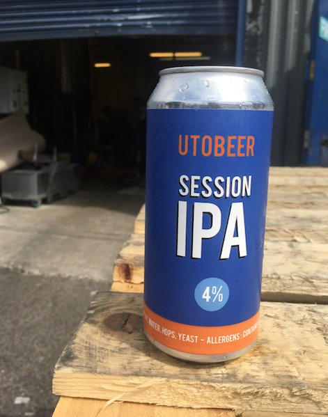 Utobeer's tweet image. TOMORROW LUNCH TIME we&apos;ve got Josh from @TapEast doing a tasting of our new #UtobeerSessionIPA here at the cage. We hope you love it as much as we do! #Utobeer #SessionIPA