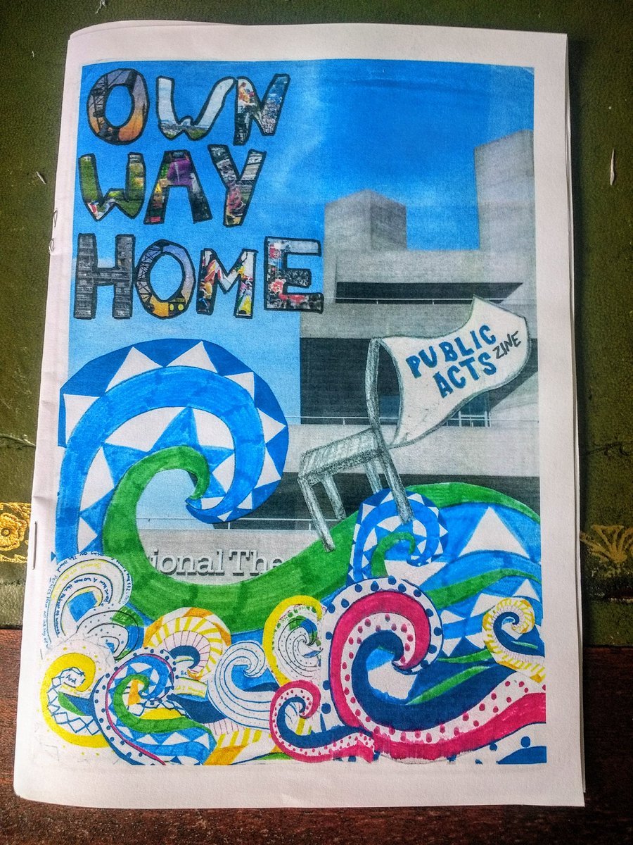 So I somehow miraculously didn't cry last night, but the #pericles company made their own zine, and it has properly broken me. I'll treasure this forever.