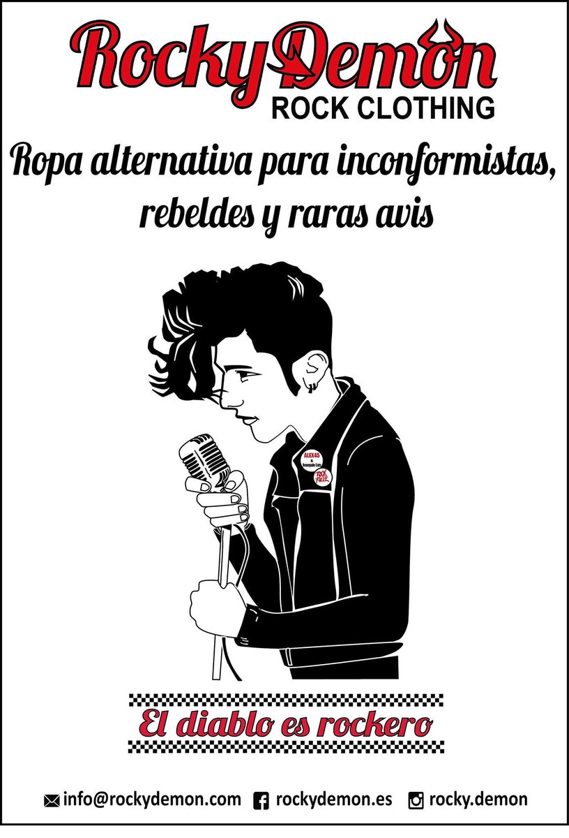 Volvemos a sacar nuestras pegatinas más molonas...Busca nuestro stand en <a href="/RockinHdc/">HDC Rockin Fest</a> y te llevas la tuya. Del 14 al 16 de septiembre (Leganés)