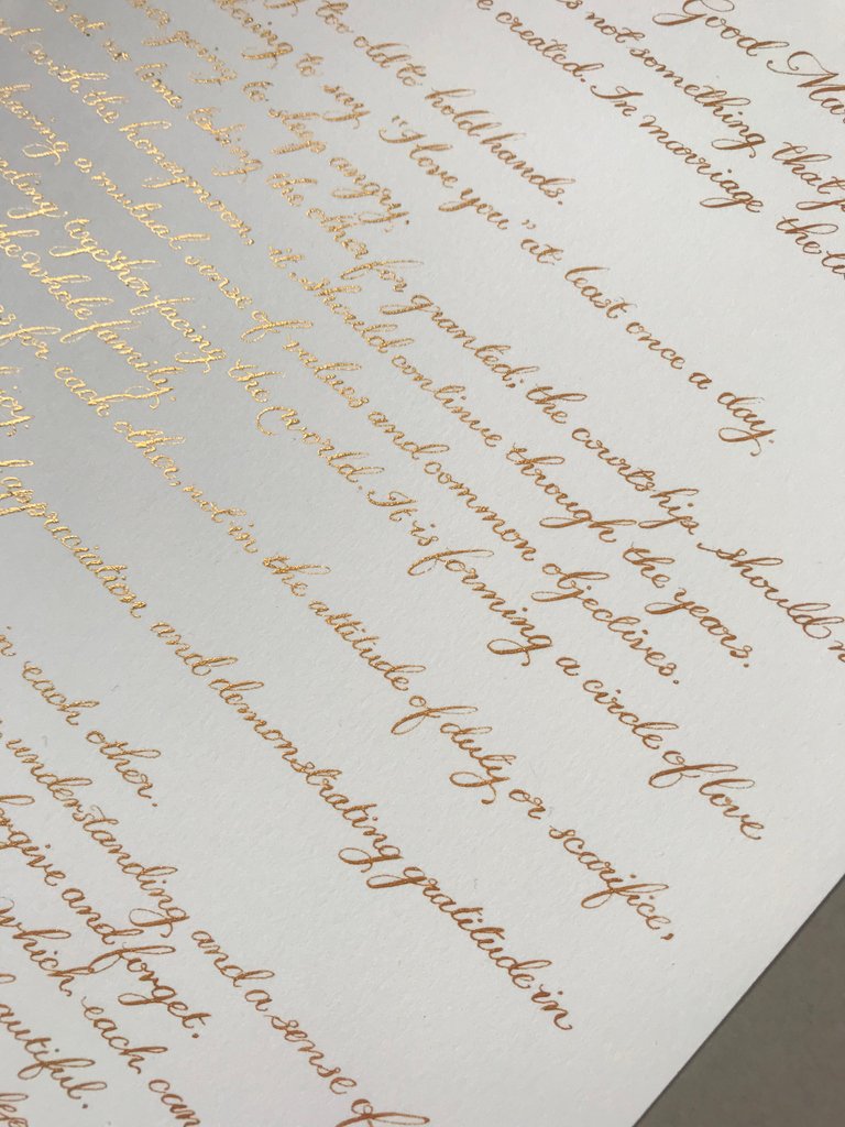 Latest post on my blog - Handwritten Letters of Love -   I cannot tell you how many beautiful poems, vows and letters I have written for very special people...

missmoderncalligraphy.co.uk/handwritten-le…