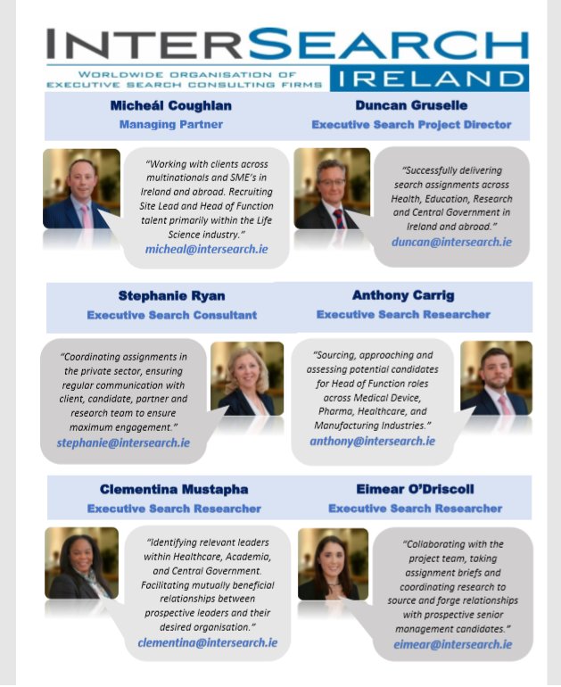 InterSearchIE's tweet photo. InterSearch Ireland playing to your strengths. 
Get in touch today at https://t.co/6fPQnIXmHu 
#executivesearch #leadership #recruitment #headhunting #Experts @IDAIRELAND @Entirl @InterSearch_ORG @michealiww https://t.co/7D0bAbJHHL