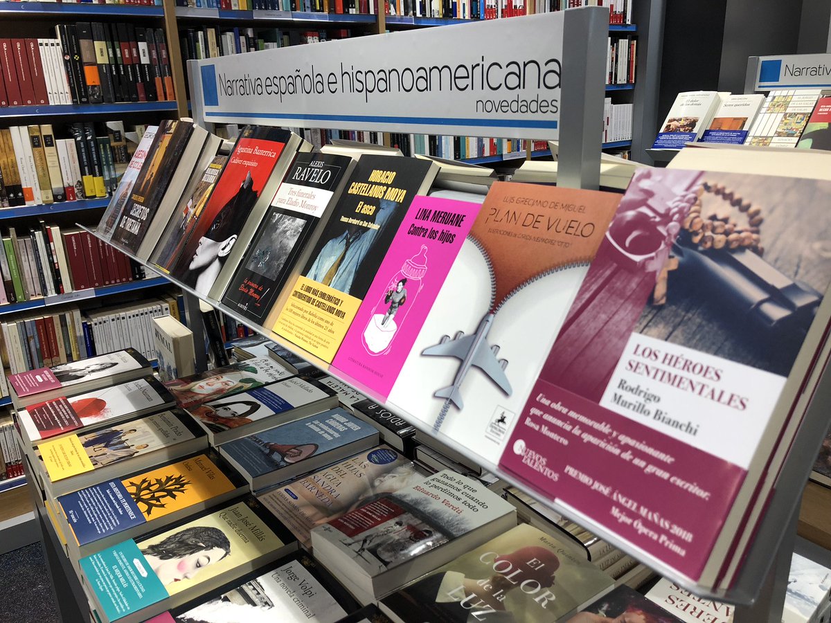 #LosHeroesSentimentales entre las novelas destacadas de <a href="/elcorteingles/">El Corte Inglés</a>  de Callao. ¿Ya lo has leído?