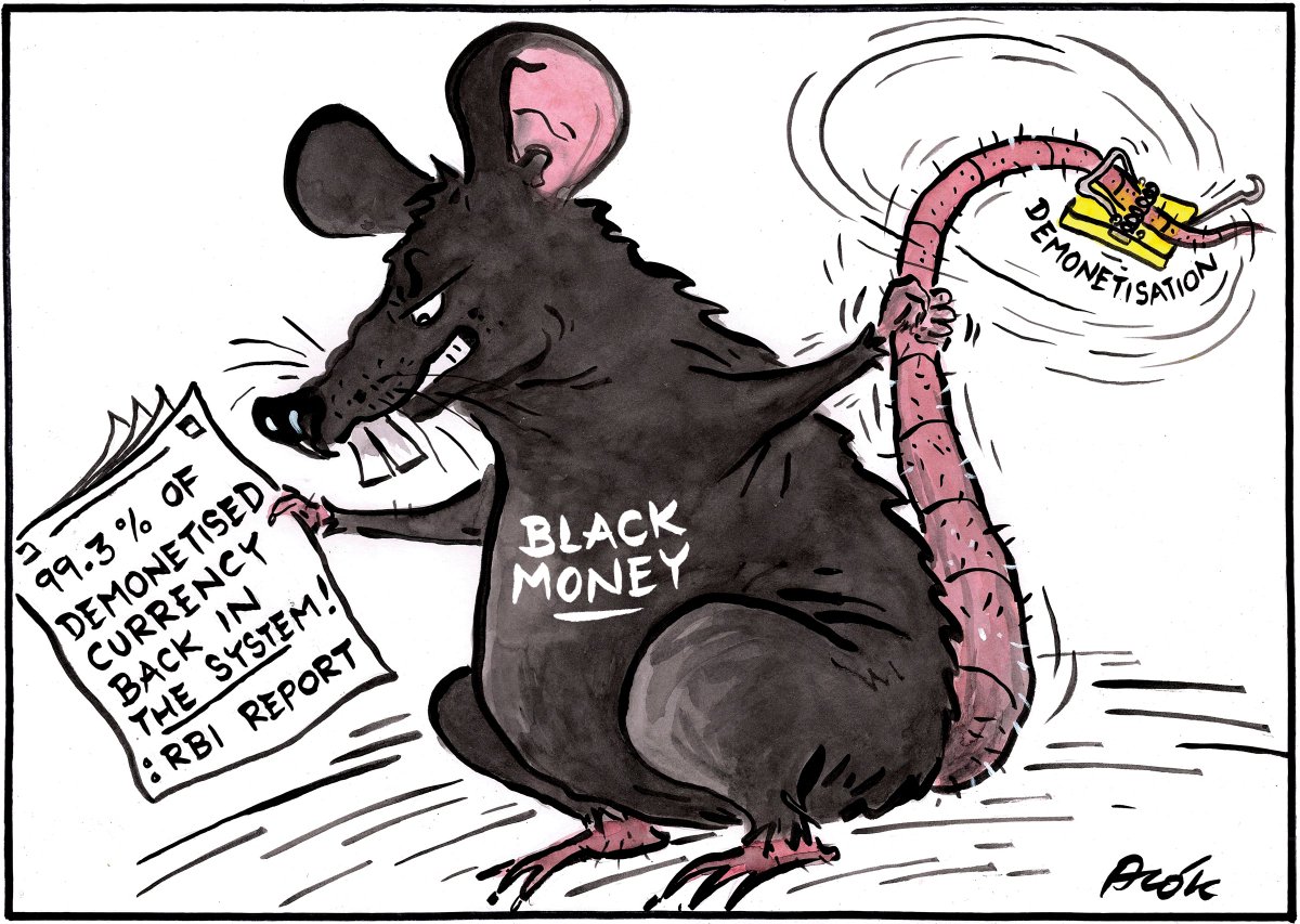 cartoonist alok on twitter: &quot;#cartoon #demonetisation #blackmoney… &quot;