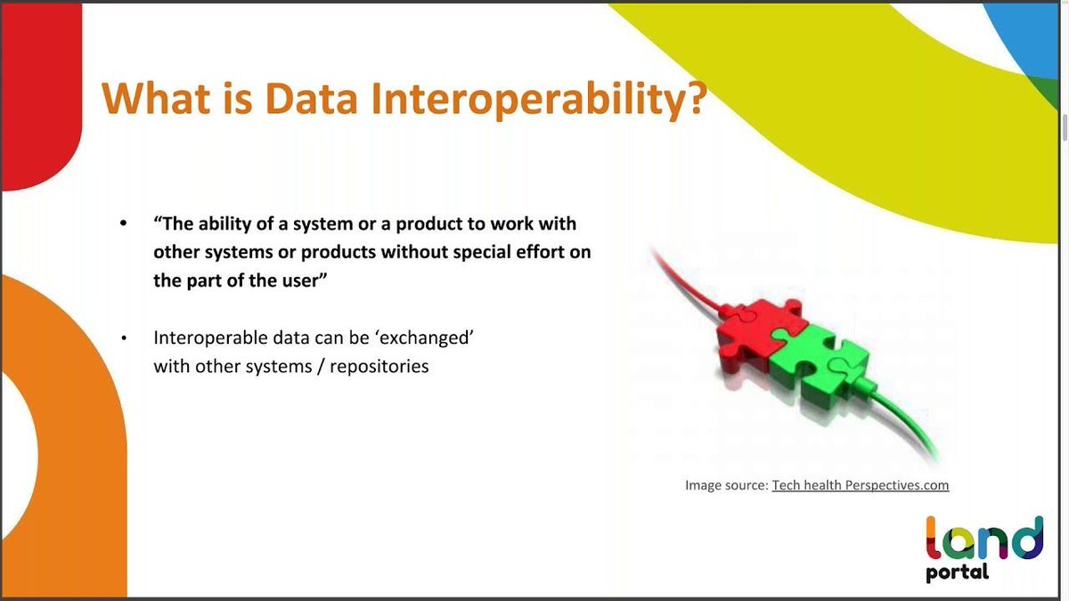 godanSec's tweet photo. A recording of the #GODANAction webinar “Data Interoperability: The Land Portal experience of open data management” led by Lisette Mey @landportal is now available https://t.co/PKY6Lo5R5c
#DataInteroperability #OpenData #OpenDataManagement https://t.co/SXA6lFDJT8