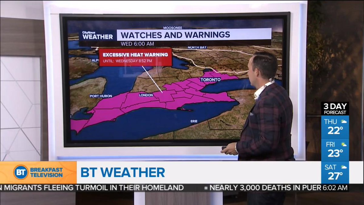 Some mid-day thunderstorm activity. @FrankFerragine has your forecast ow.ly/Rfa030lBcb2 https://t.co/2OKbY9gRDL