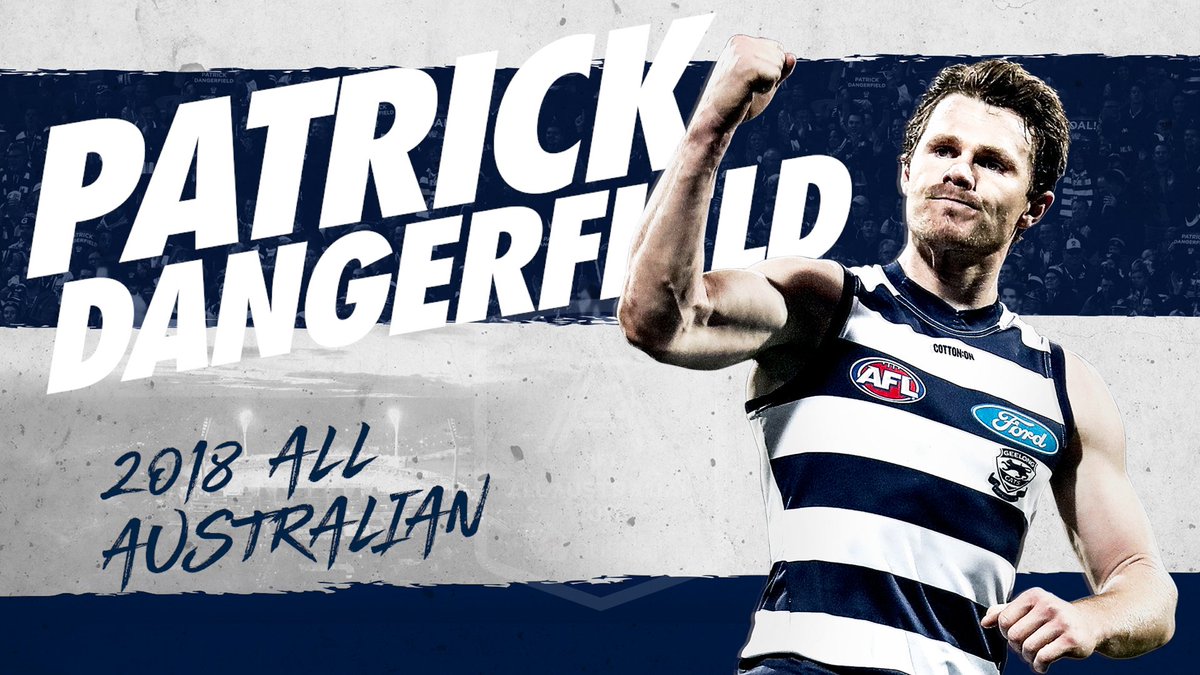 Congratulations Patrick Dangerfield - 2018 All Australian βοΈ